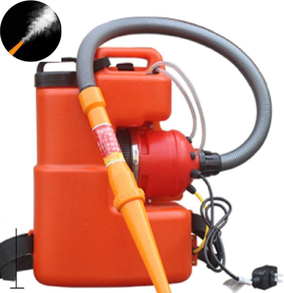 WDLY 20L Electric Sprayer Backpack Disinfection Fog Machine Spray Range 10-12M for Homes School Hospital Hotel Farm Public Place
