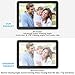 Digital Photo Frame 8 Inch HD 1920x1080 IPS Screen Digital Picture Frame 16:9/4:3 Widescreen 1080P Videos Player with Remote Control, Support Background Music, Photos Auto Rotate,USB and SD Card,Black