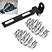 PLESIU DLLL Uinversal Motorcycle Solo Seat 3'‘ Springs Bracket Mounting Kit for Harley Custom Softail Chopper Bobber Honda Yamaha Kawasaki Suzuki and Triumph Rigid Build or Any Custom Applications