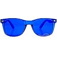 GloFX Blue Color Therapy Glasses Chakra Glasses Relax Glasses
