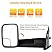 SCITOO Towing Mirrors fit for Dodge for Ram Exterior Accessories Mirrors fit 02-08 for Ram 1500 03-09 for Dodge for Ram 2500 3500 Blind spot mirror Telescoping Features (02-08 power heated mirrors)