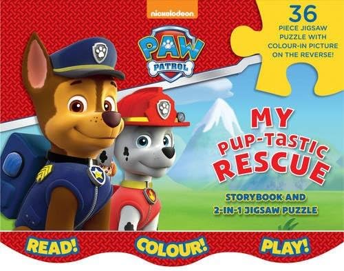 Nickelodeon Paw Patrol My Pup-Tastic Rescue: Storybook and 2-in-1 Jigsaw: Storybook and 2-in-1 Jigsaw Puzzle
