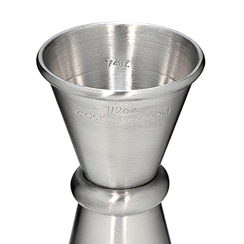 Cocktail Kingdom® Japanese Style Jigger 3/4 oz and 1/2 oz measure