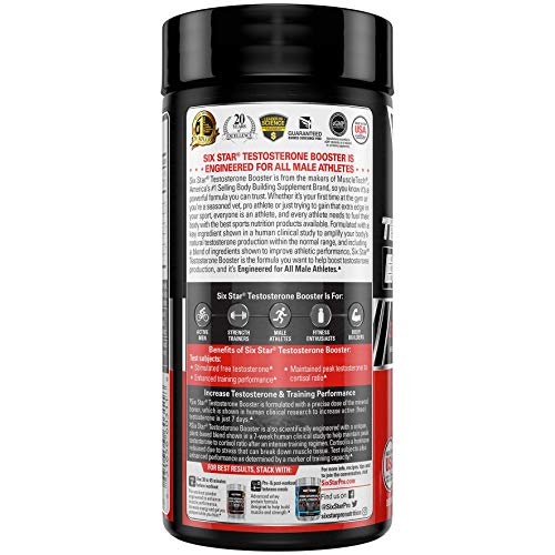 Testosterone Booster for Men Six Star Pro Nutrition Test Booster