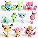 QTFHR Cute Miniature Big Eye Doll, Mini Cute Cake Decoration (20 Pcs)