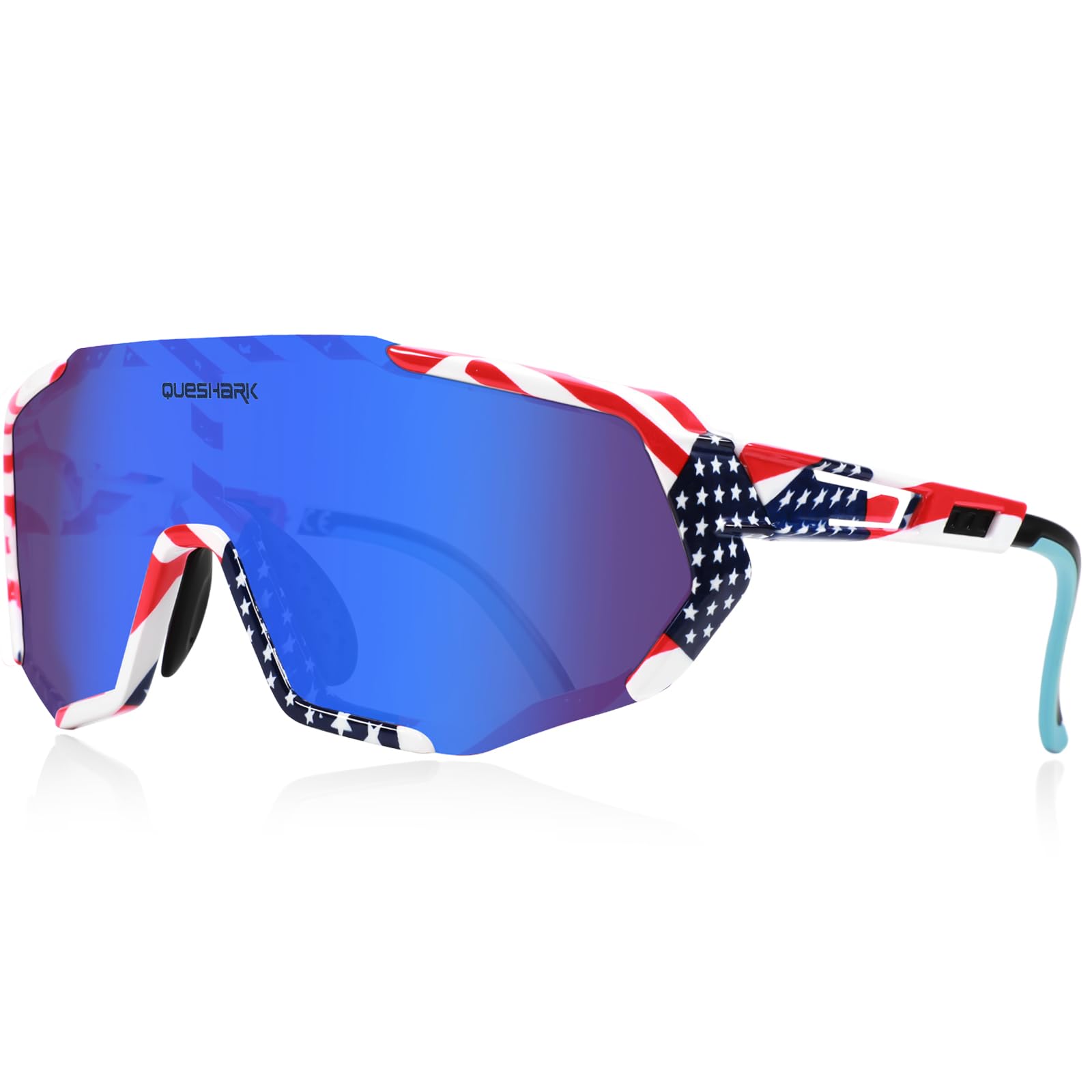 Queshark Kids Sunglasses Boys Girls 8-16, Cycling Glasses for Kids, Anti-UV400, Youth Sports Sunglasses for Running Baseball