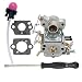 Hipa 545070601 Carburetor + Adjustment Tool for Poulan Pro PP3416 PP3516 PP3516AVX PP3816 PP3816AV PP4018 PP4218 PP4218AV PP4218AVHD PP4218AVL PP4218AVX PPB3416 SM4218AV Gas Chainsaw primary