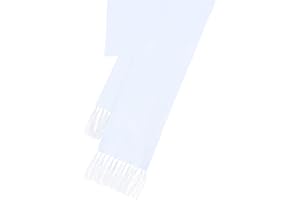 S.H. Churchill & Co. 100% Silk Formal Scarf for Men – Luxury Tuxedo & Black Tie Accessory with Hand-Tied Fringe