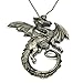 Flying Steel Dragon with knife Necklace