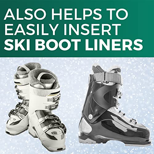Ski Boot Horn Tallest Ski Boot Horn, Shoe Horn for Ski and Snowboard