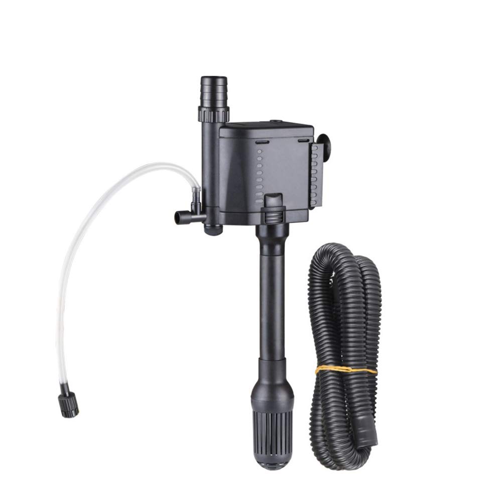 のための多機能ろ過浄水器水槽の噴水池魚タンクガーデン 600l 800l 800l B07p93ldn8 浸水許容水ポンプアクアリウムの内部フィルター曝気ポンプ 600 800 10lph 水槽 全国宅配無料