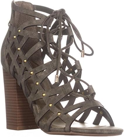 guess olive green sandals