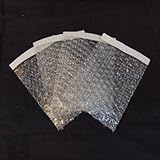 100 packs 6x8.5 SELF-SEAL CLEAR BUBBLE OUT POUCHES BAGS 3/16