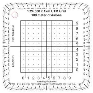 Amazon.com: 1:24,000 Scale Pocket Size UTM Grid: Sports &amp; Outdoors