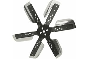 Derale - 19" HD Stnless Steel Flex Fan (Black Hub)