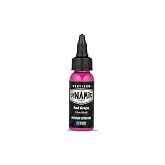 Dynamic Color Platinum Red Grape Tattoo Ink, Made in Spain, 1 oz | Sterilized, lot-numbered, and REACH compliant; vegan and never tested on animals; trusted by artists worldwide