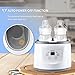 Baby Bottle Warmer Bottle Sterilizer 4-in-1 Smart Bottle Warmer and Baby Food Heater for Breast Milk Or Formula with LCD Real-time Display Fast Warming and Accurate Temperature Control
