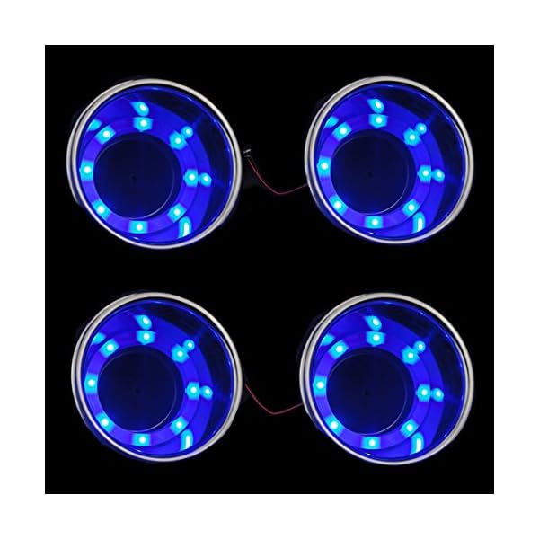 4-Pieces-LED-Blue-Stainless-Steel-Cup-Drink-Holder-with-Drain-LED-Blue-Marine-Boat-Rv-Camper 4-Pieces-LED-Blue-Stainless-Steel-Cup-Drink-Holder-with-Drain-LED-Blue-Marine-Boat-Rv-Camper