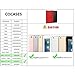 COCASES Case Compatible with iPad Pro 12.9, iPad Pro, iPad 12.9 Inch 2017 2015 PU Leather Flip Cover Stand Smart Case Auto Sleep/Wake Pencil Holder Hand Strap Card Slot Document Cash Pocket - Blue