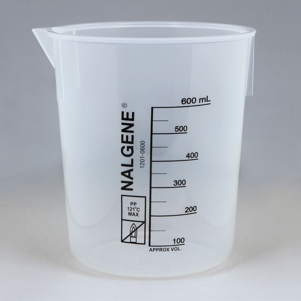 Nalgene Griffin Beaker Low Form Polypropylene 600 Ml Amazon Com Industrial Scientific