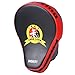 Cheerwing PU Leather MMA Boxing Mitt Punching Mitt Target Focus Punch Pad Training Glove for Karate Muay Thai Kick (Red)