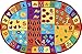 Furnish my Place 740 ABC with Numbers ABC Area Rug for Kids | Educational Alphabet Letter & Numbers | Nurseries Kindergarten | Play Area | Multicolor (3'3