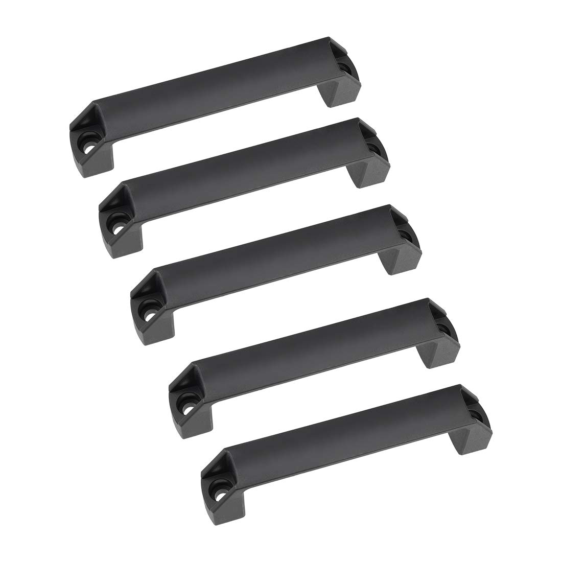 uxcell Plastic Pull Handles 146mm Hole Centers Luggage Mechanical Equipment 5Pcs