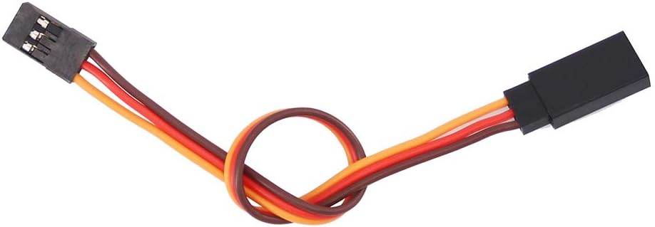 OliYin 20pcs 22awg 60 Cores Male to Female 5.90inch Lead Plug Servo Extension Wire Cable Line for RC Model Aircraft Stranded Futaba JR - Image 4