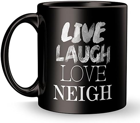 Horse Gifts For Horse Lovers Coffee Mug - Best Equestrian Owner Super Funny and Inspirational Decoration Gifts - 11 oz ounce Ceramic Tea Cup - Ultimate Horseback - Sarcasm