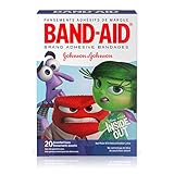 Band-Aid Brand Adhesive Bandages, Disney/Pixar Inside Out Characters, Assorted Sizes, 20 ct