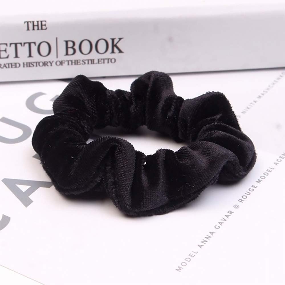 Hair Scrunchies For Girls Women 20 Pcs Velvet Elastic Hair Bands