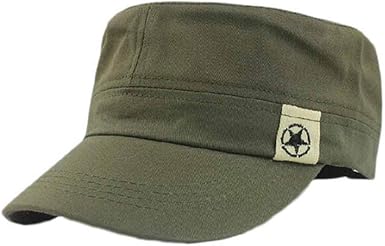 flat top military hat