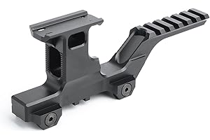 NECARL Tactical Group Type HY Mount Red Dot Riser Mount Laser Combo Adapter Mount Base Picatinny Rail Riser Scope Mount for T1 T2 Optic Scope Sight Holographic