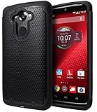 Motorola DROID Turbo Case, Cimo [Shockproof] Heavy Duty Shock Absorbing Dual Layer Protection Cover for Motorola DROID Turbo (Verizon, Not Compatible with Ballistic Nylon Version) - Black