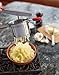 Top Rated Bellemain Stainless Steel Potato Ricer with 3 Interchangeable Fineness Discs-Full 2-Year Warranty