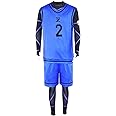 AwwwCos Anime Blue Lock Isagi Yoichi Cosplay Costume Football Jersey Sportswear Uniform Suits Sweatershirt Unisex