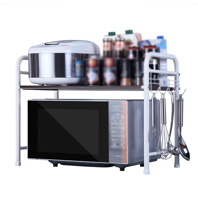LIANGJUN especiero Estante De Cocina Microondas Metal Estante ...