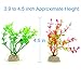 COMSUN 10 Pack Artificial Aquarium Plants, Small Size 4 to 4.5 inch Approximate Height Fish Tank Decorations Home Décor Plastic