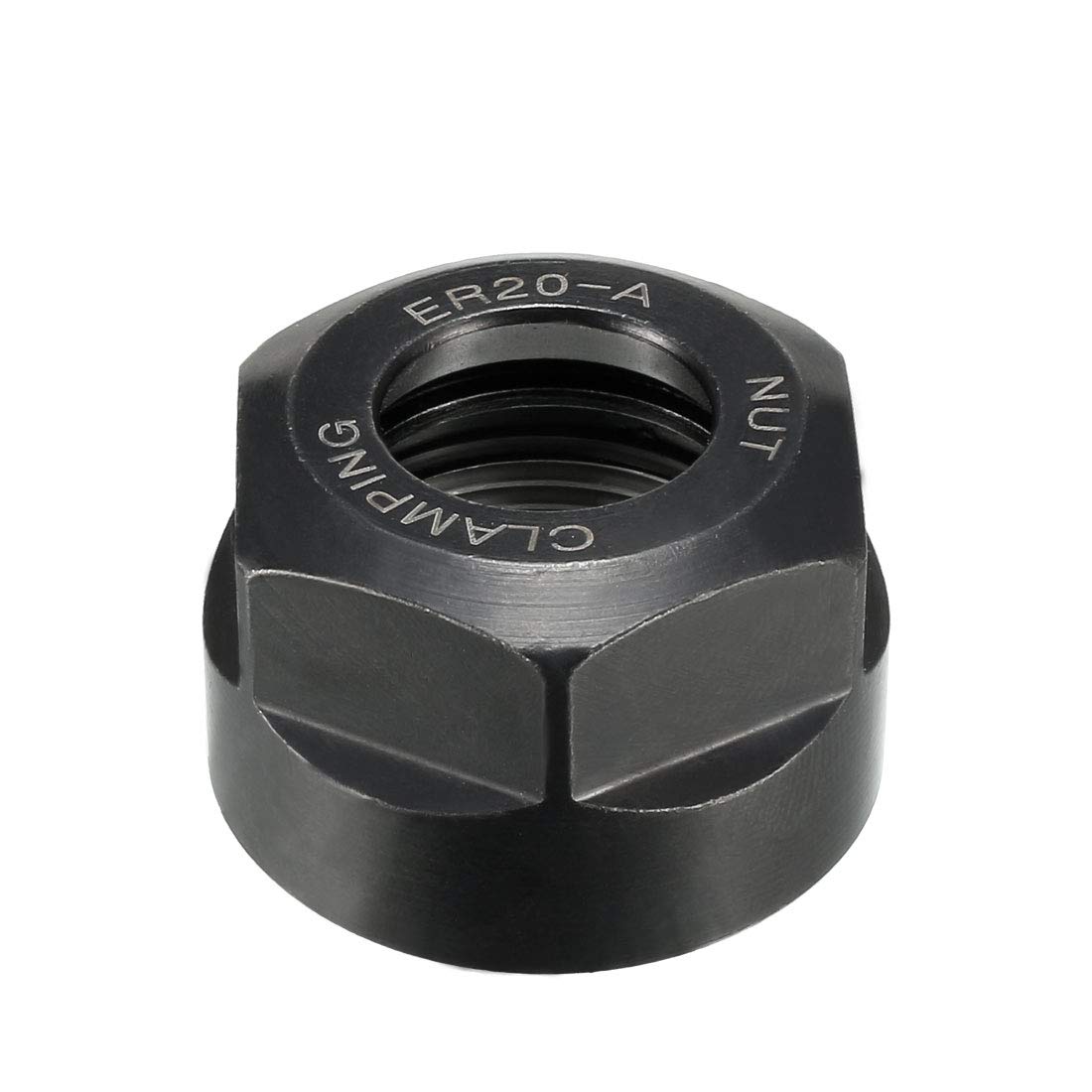 sourcing map ER20-A(M25) Type Collet Clamping Hex Nuts for CNC Milling Chuck Holder Lathe