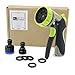 Garden Hose Nozzle Sprayer by DigHealth(TM)-Full Metal, High Pressure and Heavy Duty, 8-in-1 Adjustable Pattern, Pistol Grip Front Trigger, Ideal for Watering Plants, Car Wash and Showering Pets