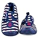 Aquakiks Kids Water Aqua Shoes – Waterproof Sandals for Boys, Anchor & Stripes