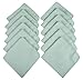 Sinland Microfiber Waffle Weave Dish Cloths for Washing Dishes Drying Cleaning Cloth for Kitchen Washable 13inchx13inch (Green, 12 Pack)