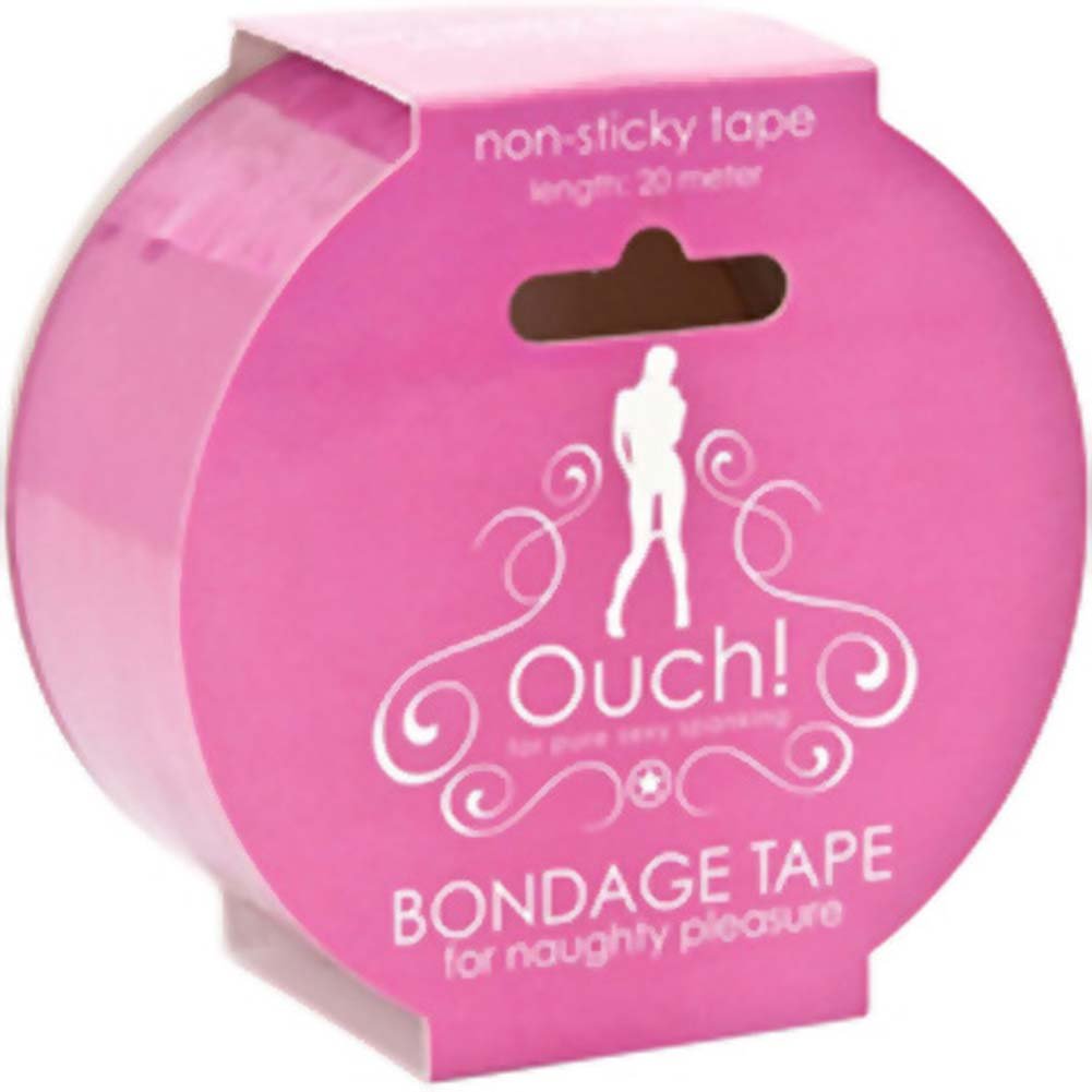 Ouch! Non Sticky Bondage Tape Pink — image 1