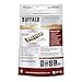 Buffalo Range Rawhide Dog Treats | Healthy, Grass-Fed Buffalo Jerky Raw Hide Chews | Hickory Smoked Flavor | Jerky Braids, 5Count