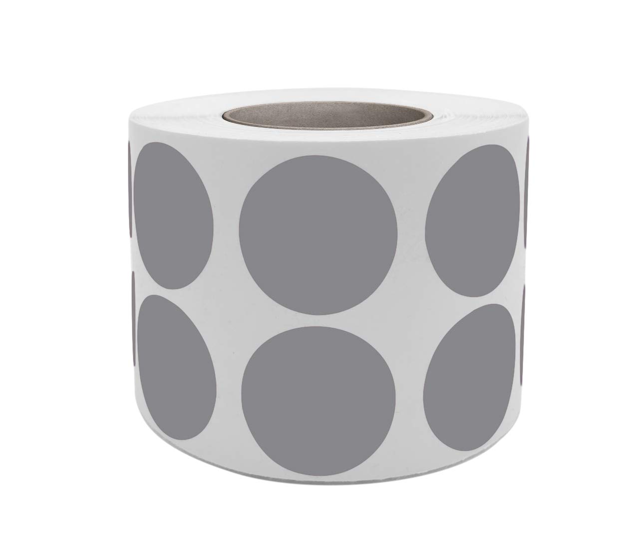 Royal Green Gray Circular Dot Stickers 19mm Round Labels 1.9 cm 1050 Pack