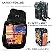 Target Pouch Storage Carry Equipment Bag with Tactical Waist Bag and Dart Wrister for Nerf Guns Darts N-strike Elite / Mega / Rival Series