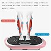 Vibration-Power-Plates-Vibration-Plate-Machine-With-Bluetooth-Speaker-5-Program-Modes-2-Resistance-Bands-Vibration-Fitness-Trainer-For-Weight-Loss-Body-ToningColorPink-Vibration-Power-Pla Vibration Power Plates, Vibration Plate Machine With Bluetooth Speaker, 5 Program Modes, 2 Resistance Bands, Vibration Fitness Trainer For Weight Loss & Body Toning,(Color:Pink Vibration Power Pla