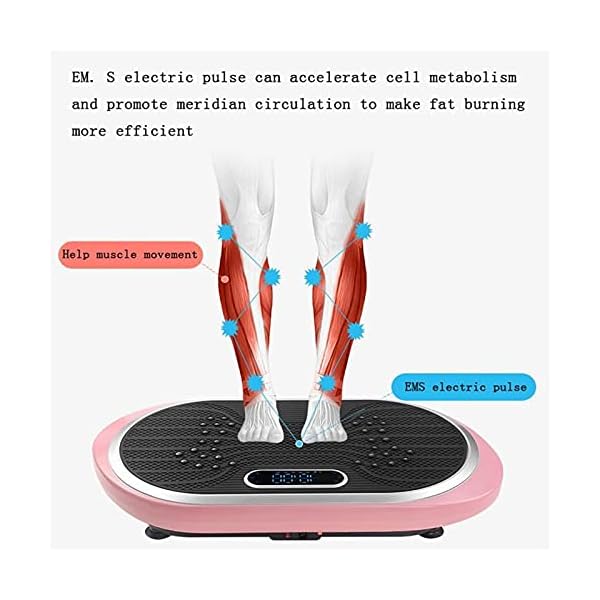 Vibration-Power-Plates-Vibration-Plate-Machine-With-Bluetooth-Speaker-5-Program-Modes-2-Resistance-Bands-Vibration-Fitness-Trainer-For-Weight-Loss-Body-ToningColorPink-Vibration-Power-Pla Vibration Power Plates, Vibration Plate Machine With Bluetooth Speaker, 5 Program Modes, 2 Resistance Bands, Vibration Fitness Trainer For Weight Loss & Body Toning,(Color:Pink Vibration Power Pla
