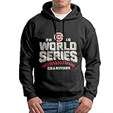 2016 Chicago World Series Champions Mens Athletic Cotton Hoodie Black