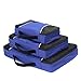 Neatpack Durable, Water Resistant 3 Piece Packing Cubes Set for Travel with RipStop Nylon